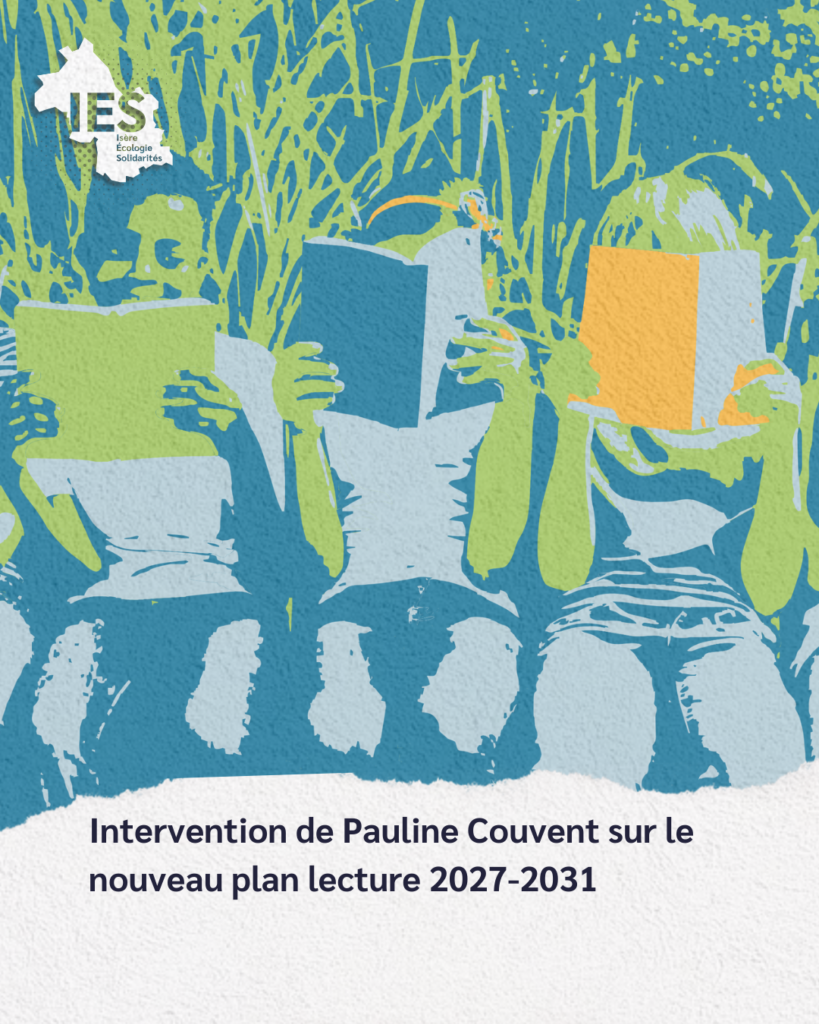 Intervention de Pauline Couvent sur le nouveau plan lecture